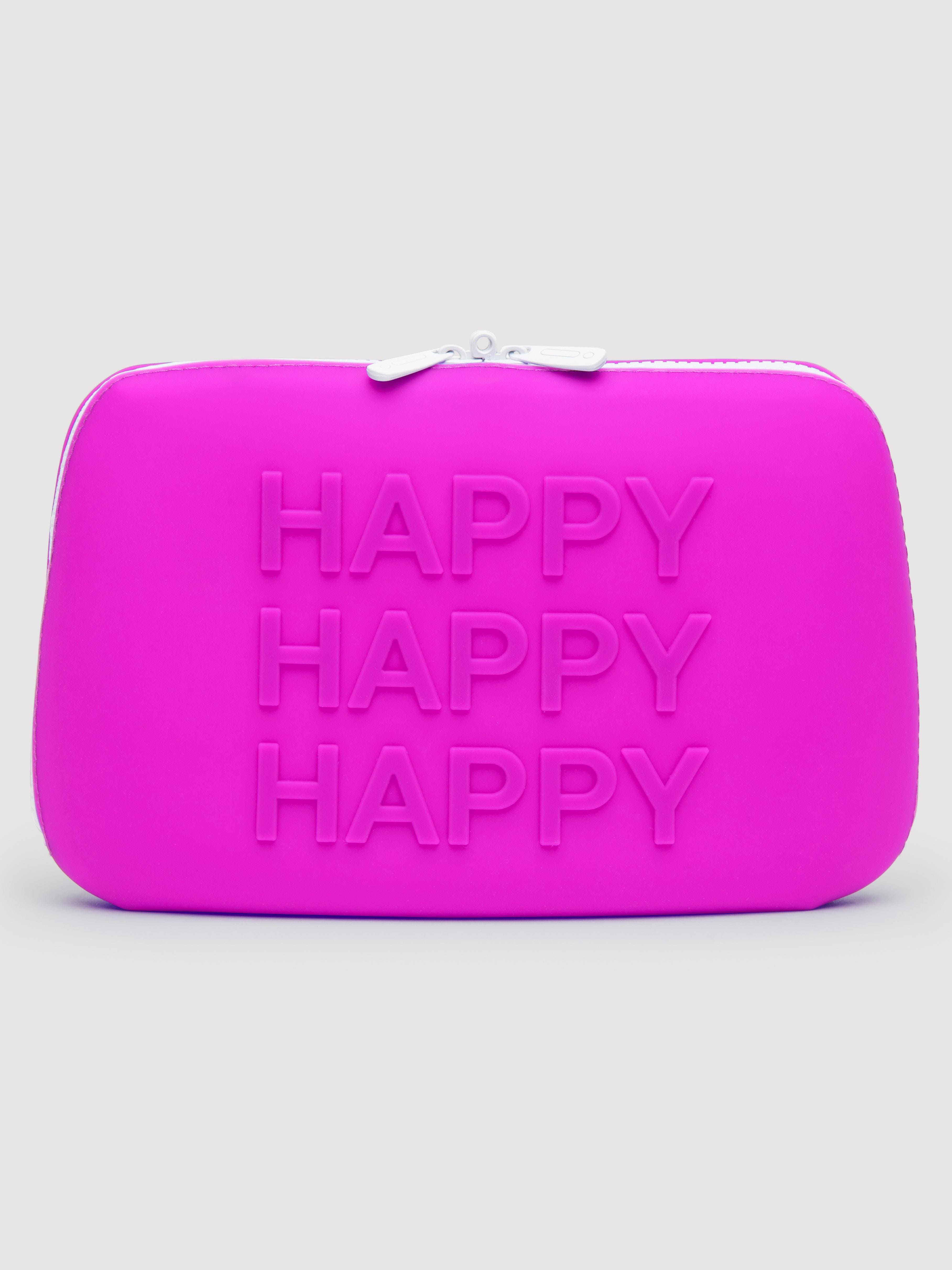 Happy Rabbit HAPPY Toy-Bag aus Silikon mit Reißverschluss (groß)