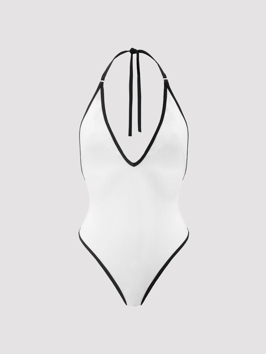 Caprice Ocean White Swimsuit