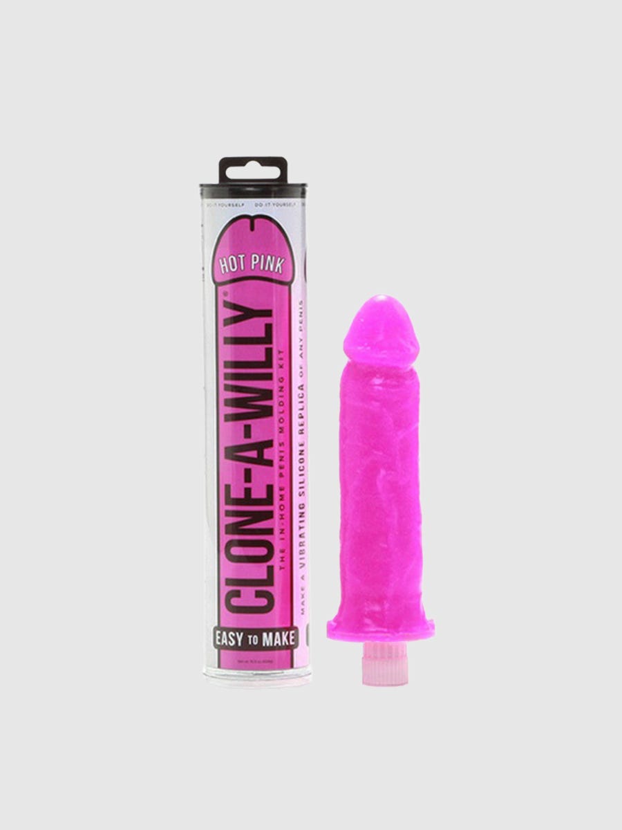 Clone-A-Willy Hot Pink Set de dildo avec vibrations