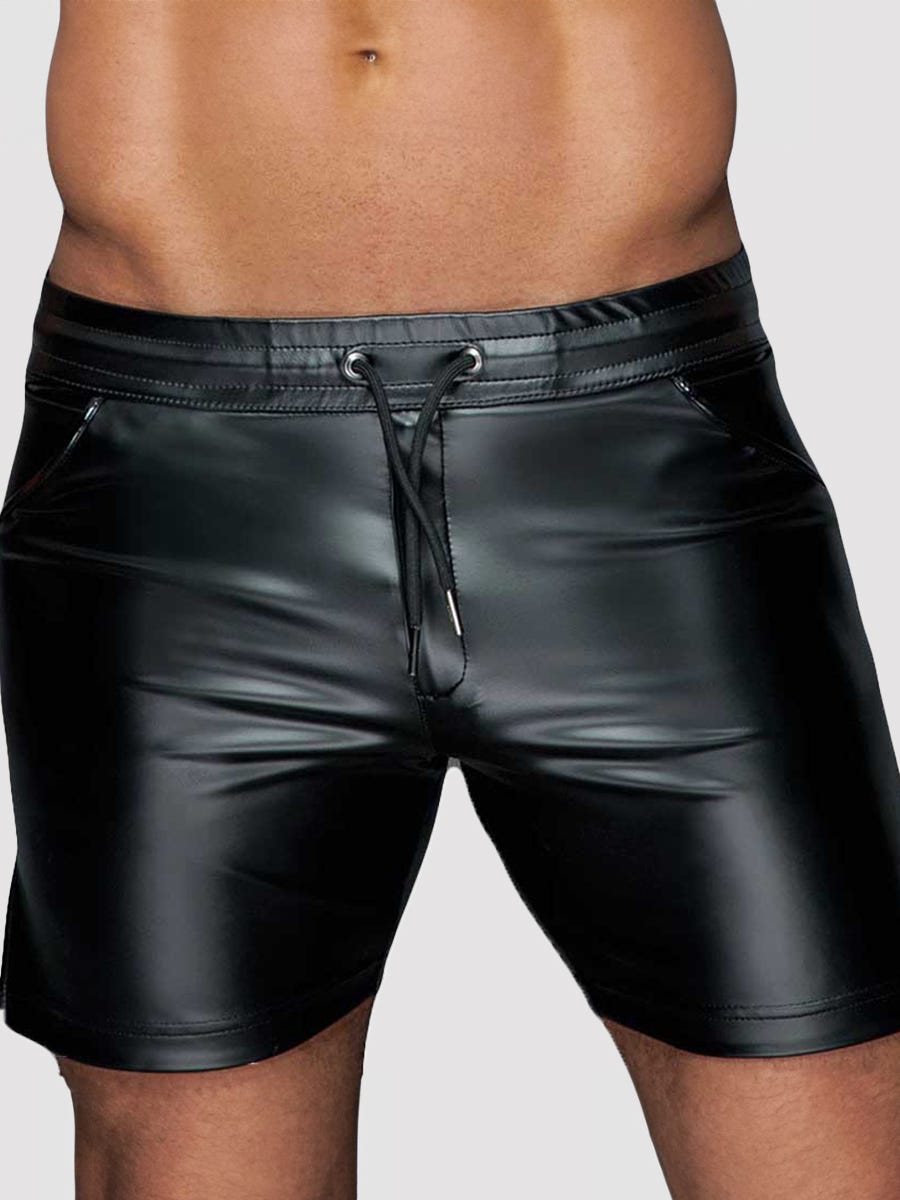 Noir-Handmade Missbehaved Shorts Boxershorts