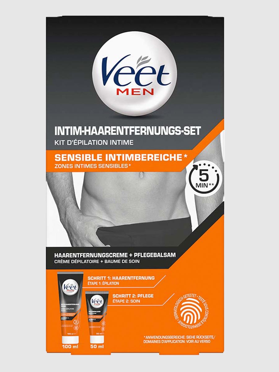 Veet-Men Kit d'épilation Crème dépilatoire