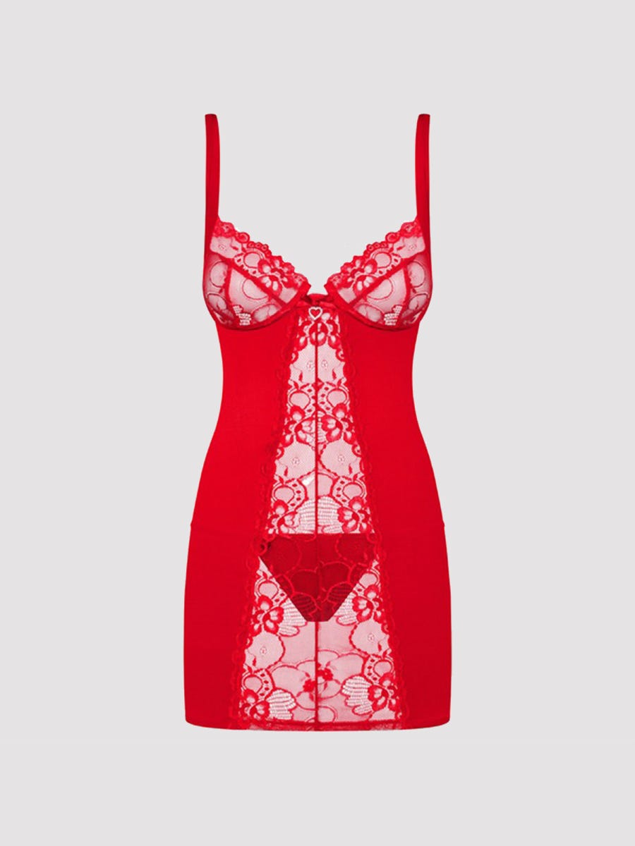 Obsessive Heartina Negligee & String