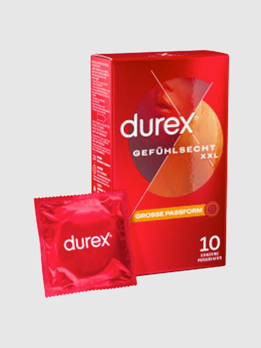Durex Gefühlsecht Extra Gross Kondom