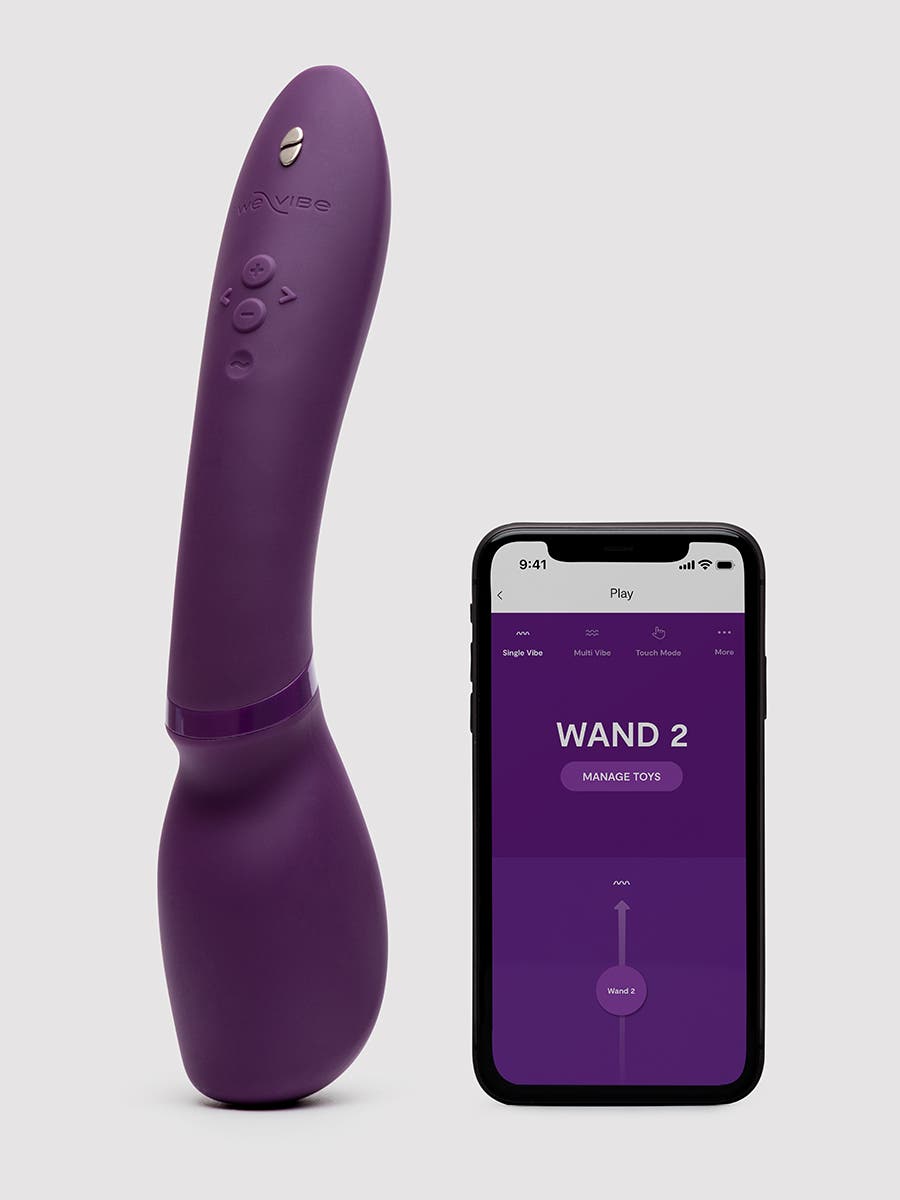 We-Vibe Wand 2 Bâton de Massage Vibrant Contrôlé par App