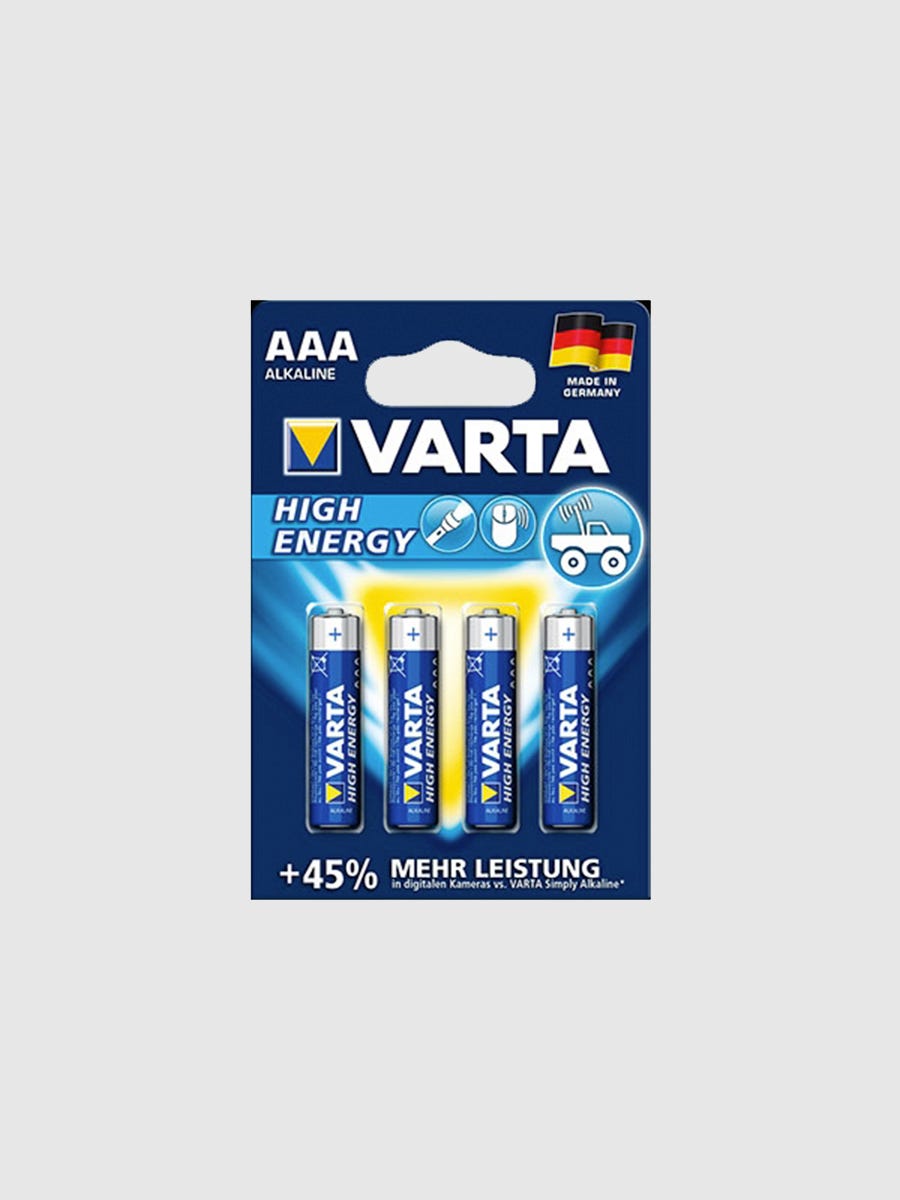 Varta Batteries AAA (pack of 4) Batteries