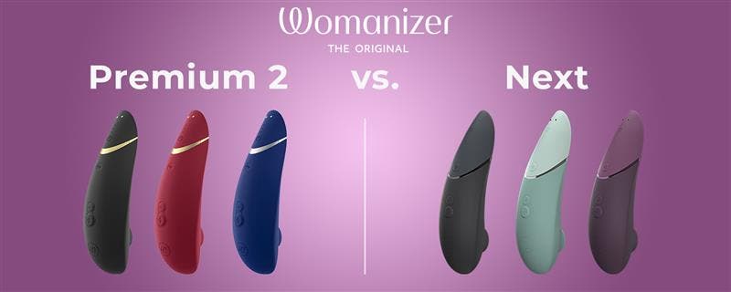 Womanizer Next comparé au Womanizer Premium 2